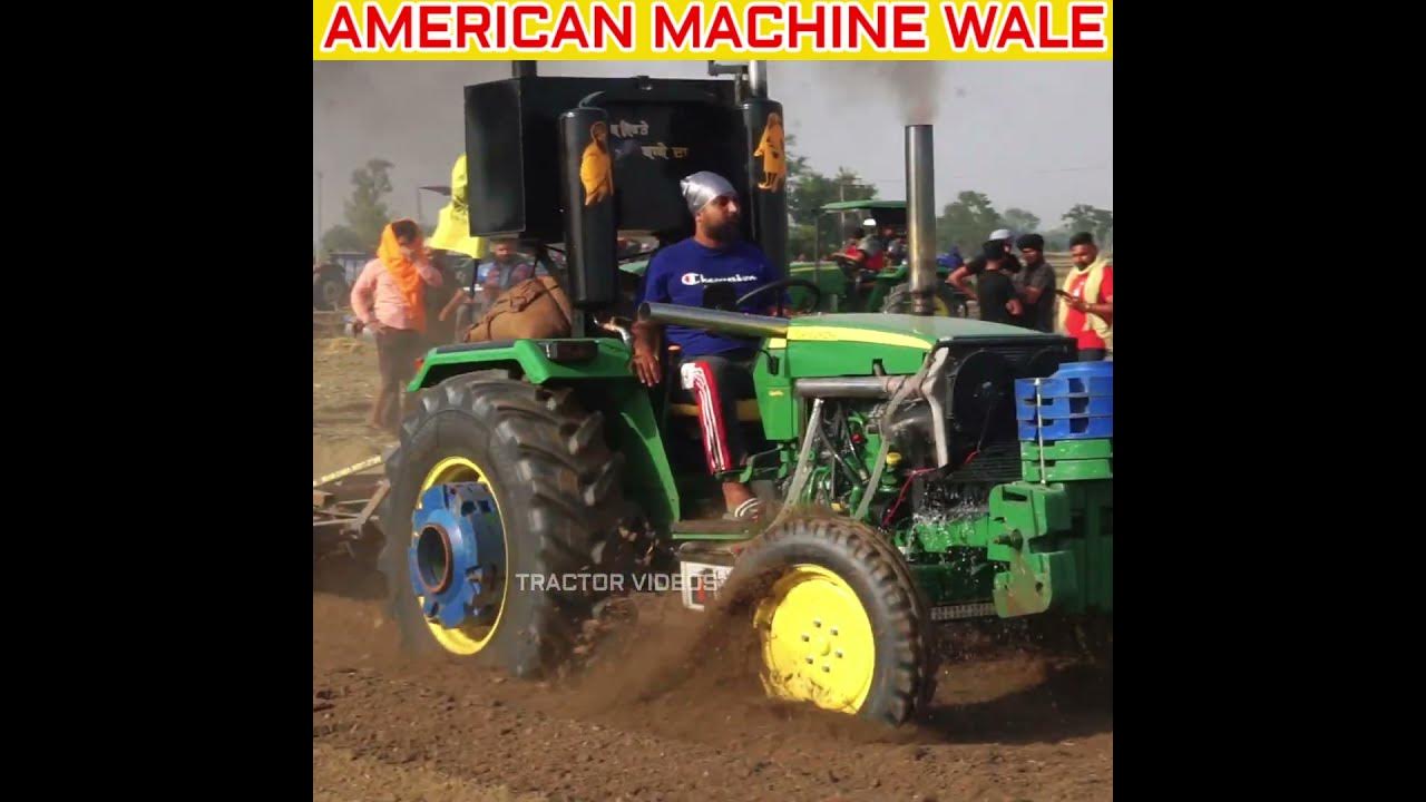 American machine wale taviyan mukabla John Deere tractor YouTube