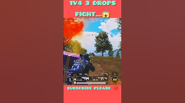 This Bgmi 1v4 clutch in unbreakable is ridiculous 😡 #bgmi #bgmishorts