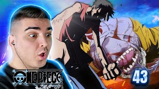 NAMI IS OUR NAKAMA!!! LUFFY OBLITERATES ARLONG!!! ONE PIECE EPISODE 43 REACTION!!!