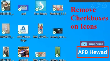 Remove Checkboxes on Desktop Icons & Folders | Windows 10