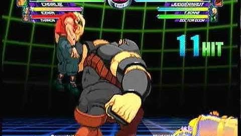 MvC2: Juggernaut 90% Throw Continuation Combo by WorldMATCHUE (with explanation)