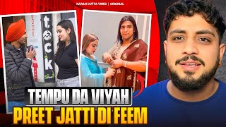 ARUPREET DA HOUGA VIYAH TE PREET JATTI NE DSI TATTO DI KAHANI | KARANDUTTA VINES