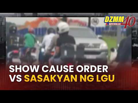 LTO issues show cause order vs LGU vehicle, driver over counterflow violation | (21 September 2026)
