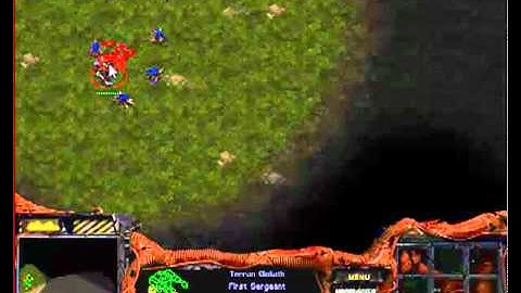 20 Zerglings Vs 3 Goliaths