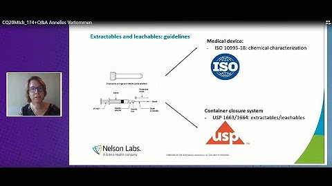 Extractables and leachables testing of a combination device