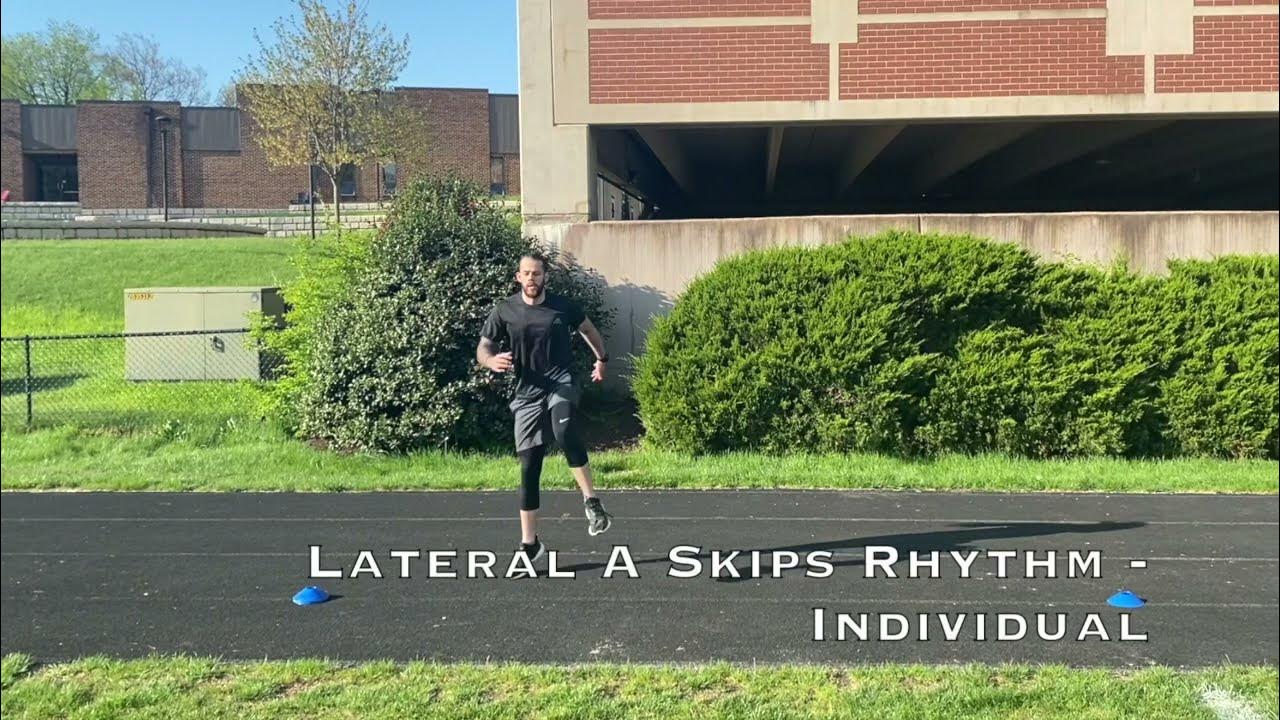 Lateral Drills Lateral Skips, High Knees l Speed Training Exercise