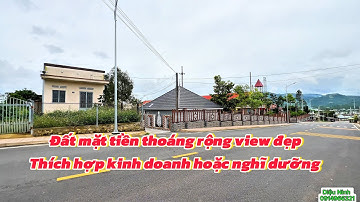 🌹(386) Đất Mặt Tiền Thoáng Rộng Gần Nhà Thờ Trường Học Thổ Cư Nhiều- Chỉ Hơn 7 tr /1m2