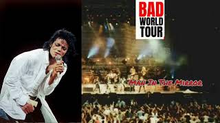 Michael Jackson Man In The Mirror Bad World Tour Live Fanmade 