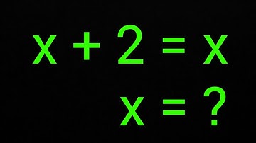 The Biggest Pitfall of the maths olympiad | X+2=X | Math Master Plus