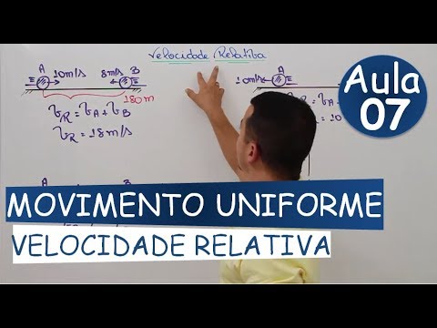 Vídeo: Como Encontrar A Velocidade Relativa