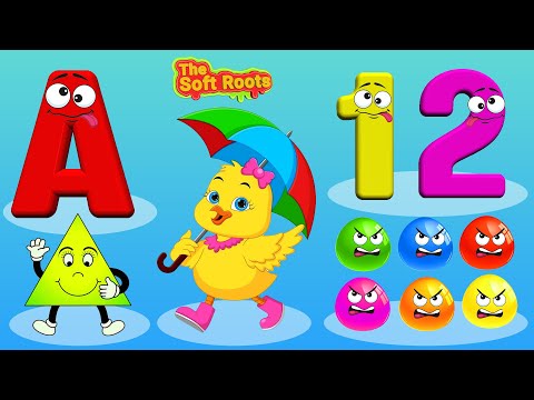 Preschool Learning Videos For 3 Year Olds | Early Education | Learn ABC Colors Numbers and More