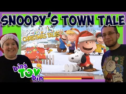 Peanuts SNOOPY'S TOWN TALE Fun Kids App Gameplay! Charlie Brown | Bin's Toy Bin