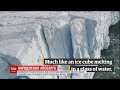 Від Антарктиди відколовся гігантський айсберг