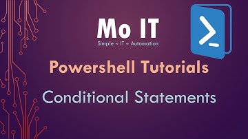 Powershell Tutorials   Conditional Statements