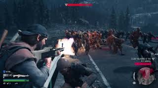 DAYS GONE - Defeating Combined Sawmill & Iron Butte Hordes