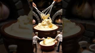 Tiny Chefs Make Gourmet Garlic Butter | Surreal AI Food Lab #aiart #food #garlicbutter
