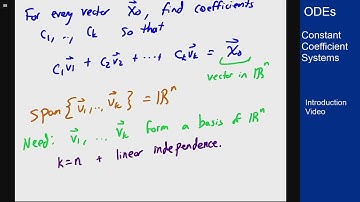 Differential Equations - Intro Video - Real and Distinct Eigenvalues
