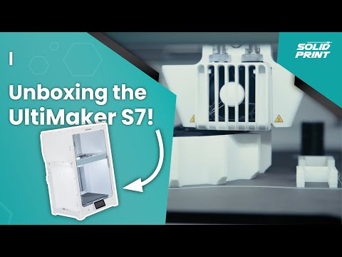 Unboxing the BRAND NEW UltiMaker S7! 