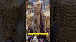 World Biggest Gold Market #Gold #dubaigoldsouk