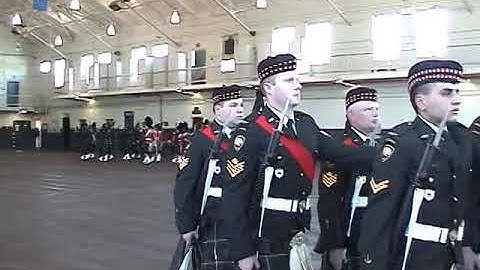 Seaforth Highlanders of Canada Change of Command Parade May 2005 Clip 3/6