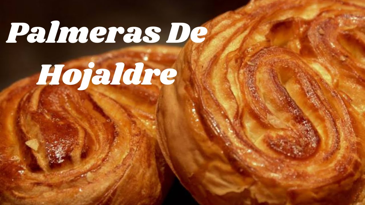 Palmeras de Hojaldre Irresistibles 😜🔥 ¡Hazlas con esta Receta Súper Fácil!
