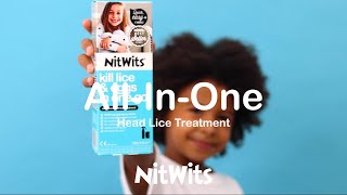 How to Use Nitwits All In One Solution to Remove Head Lice - Demo Video - Step by Step Tutorial