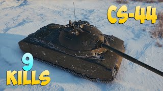 CS-44 - 9 Frags 4.1K Damage - Possible! - World Of Tanks