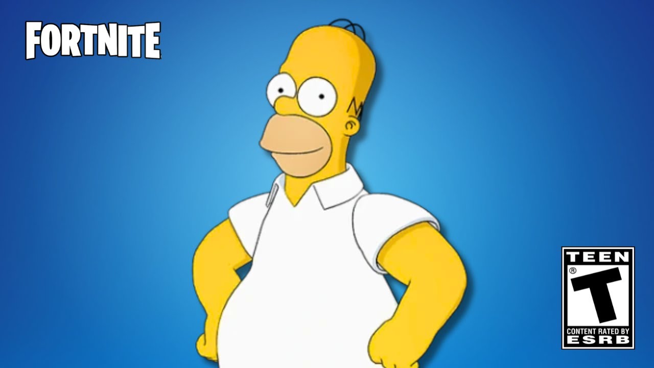 Обновление Fortnite «Симпсоны»!
