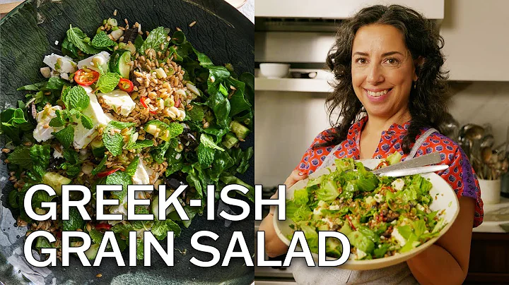 Carla's Greek-ish Grain Salad