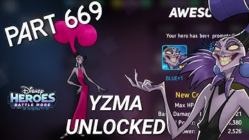 Disney Heroes Battle Mode YZMA UNLOCKED PART 669 Gameplay Walkthrough - iOS / Android