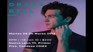 Drake Bell - Down We Fall En Vivo Caradura Mexico CDMX