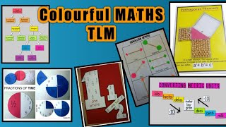 Attractive MATHS TLM👌💯/ charts/ posters/ models for Classroom decoration/ Maths project screenshot 3