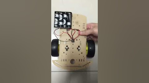 Robot Car Chassis Kit Demo