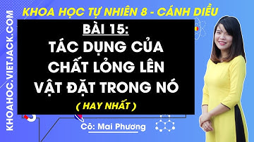 Khoa học tự nhiên 8 Bài 15: Tác dụng của chất lỏng lên vật đặt trong nó | Cánh diều (HAY NHẤT)