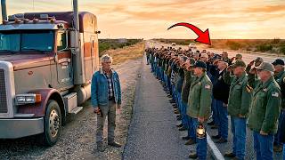 The Sheriff Laughed At The Disabled Trucker's Limp — Veterans Lined The Highway Calling Him Pale Rid