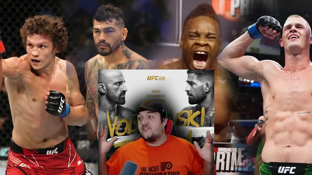 EVERY Play for UFC 298! UFC BEST BETS!!! - YouTube