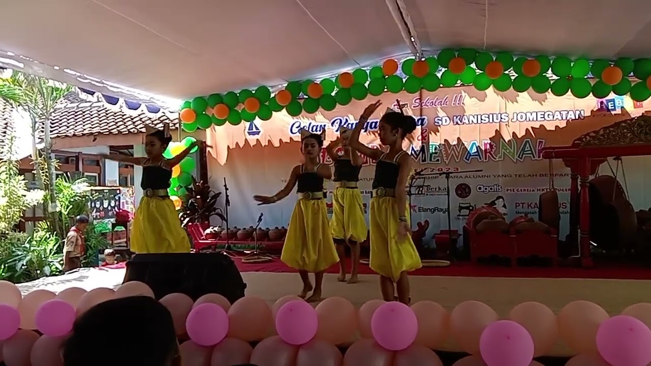 Tari Suko Parisuko - SD Kanisius Jomegatan Yogyakarta