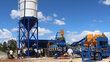 QT8 15 fully automatic fly ash brick making machine production line for solid common max stock brick