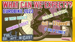 Everything We Know About The Brompton 12 Speed From Eurobike 2023