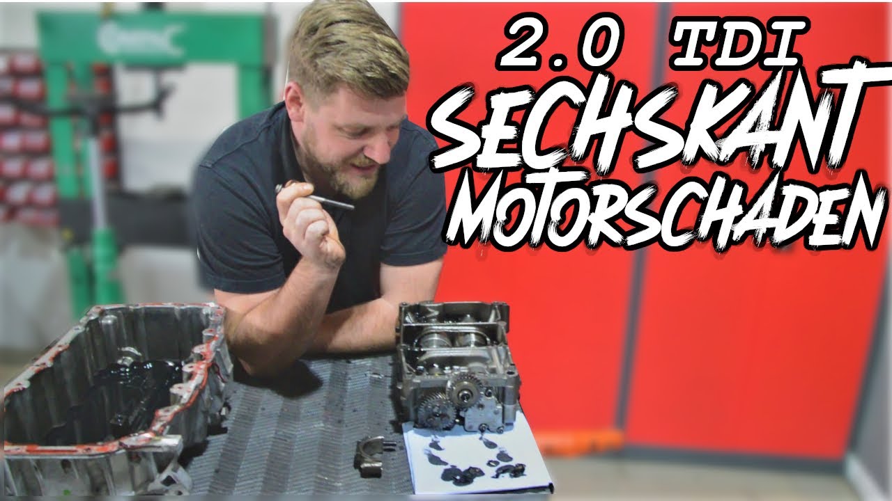 Motor Mafia 2 0 Tdi Sechskant Olpumpe Motorschaden A3 8p Youtube