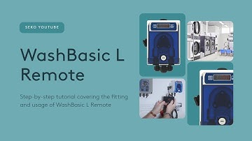 WashBasic L Remote Installation and Functionality