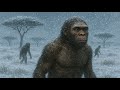 2.5 Million Years Ago: Homo Habilis Survives the Deadly Snowstorm
