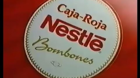 Anuncios de "Caja Roja de Nestlé"