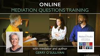 Online training based on The Mediator's Toolkit - Questions