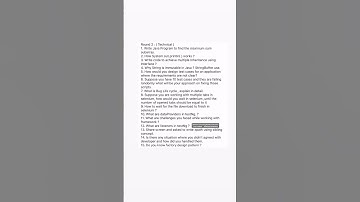 2025 - Nagarro Interview Questions for QA Automation Engineers