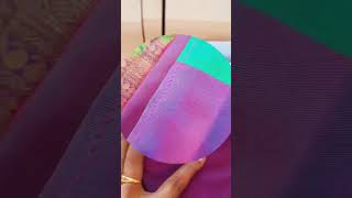 Sewing Tricks Beautiful Saree Falls Zig Zag  stitching for beginners easy method #shorts