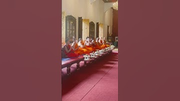 Thumbnail of Morning Chanting Prayers at Wat Phra Singh Waramahavihan #thailand #chaingmai #buddhism