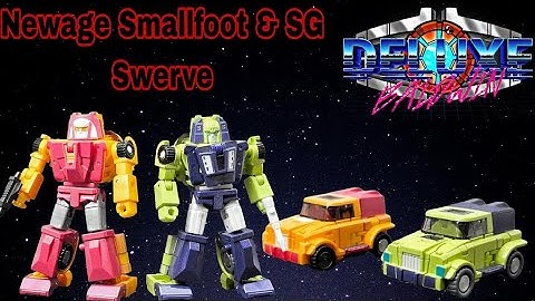 Newage Toys Legends H66S BB (Smallfoot) & H68B Leprechaun & Shattered Glass Swerve Review.