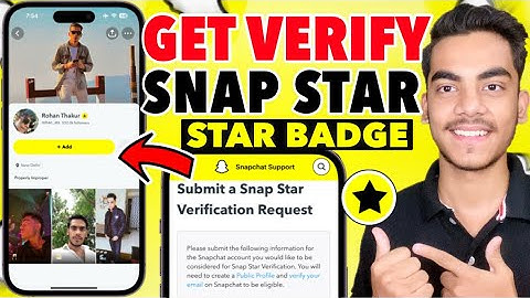 Snapchat Verify Kaise Kare | Get Verified On Snapchat | Snapchat Star Verification | Snapchat Badge