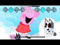 FNF Peppa ALL PHASES vs Bluey.Exe, Bingo Pibby &amp; Muffin Spooky Sings Piggy Girl | Bluey FNF Mods